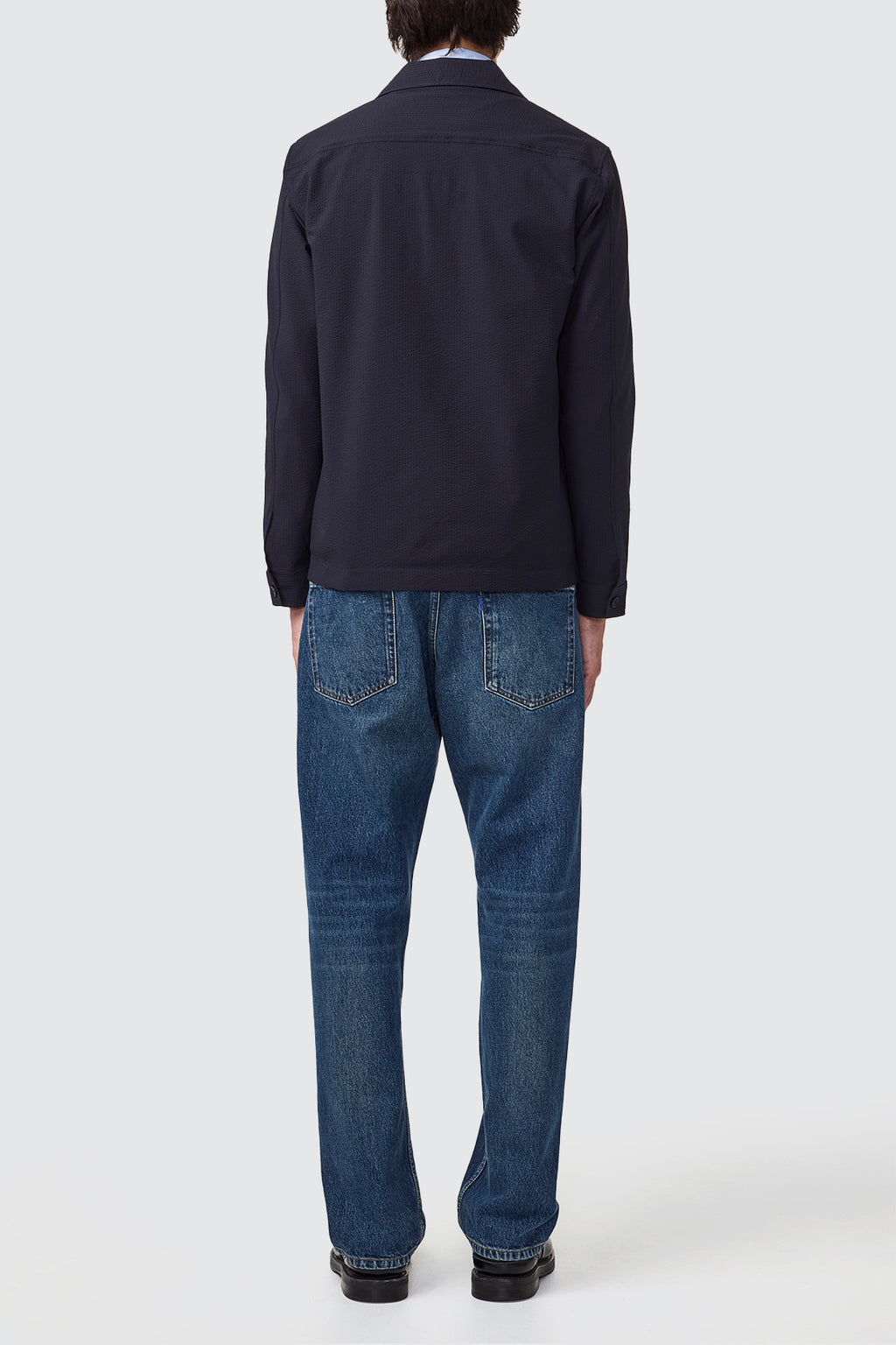 NN07 Zander Jacket Navy Blue