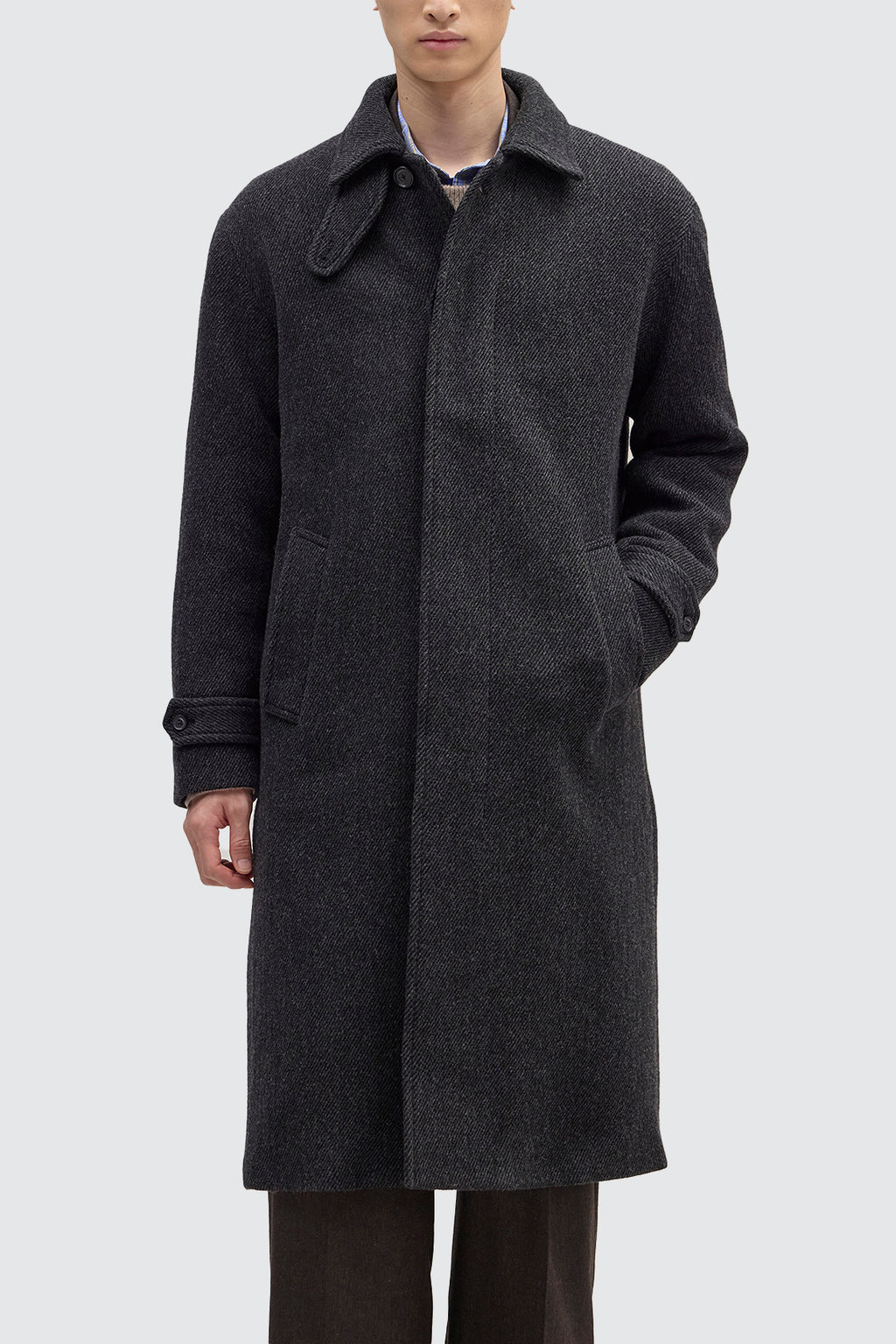 NN07 8449 Gibson Heavyweight Coat Antracite Grey