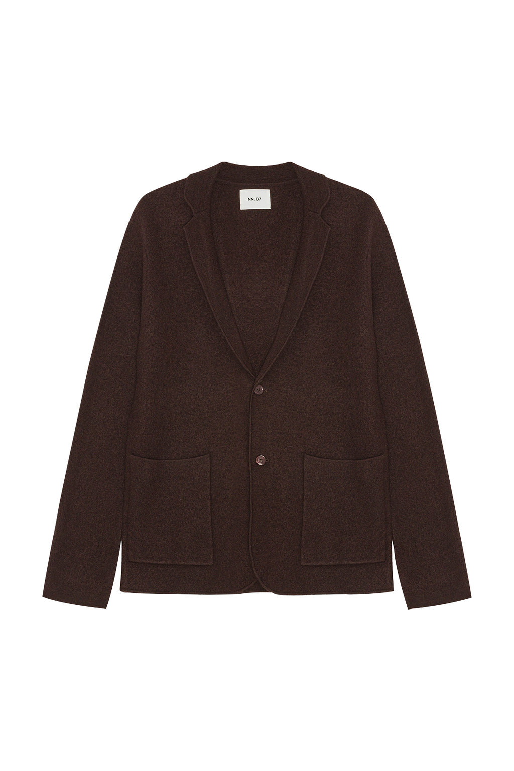NN.07 60017 Lucas Wool Blazer Dusky Port