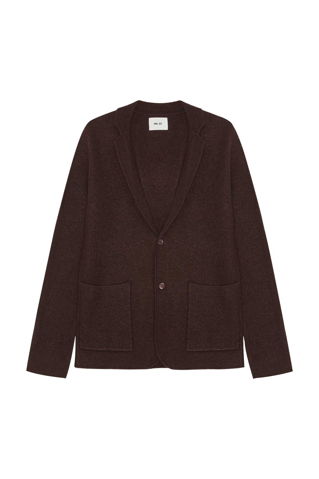 NN.07 60017 Lucas Wool Blazer Dusky Port