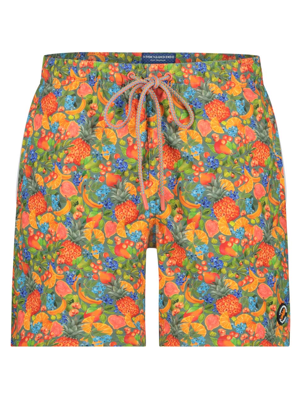 A Fish Named Fred Fruit Forest Swimmers Orange