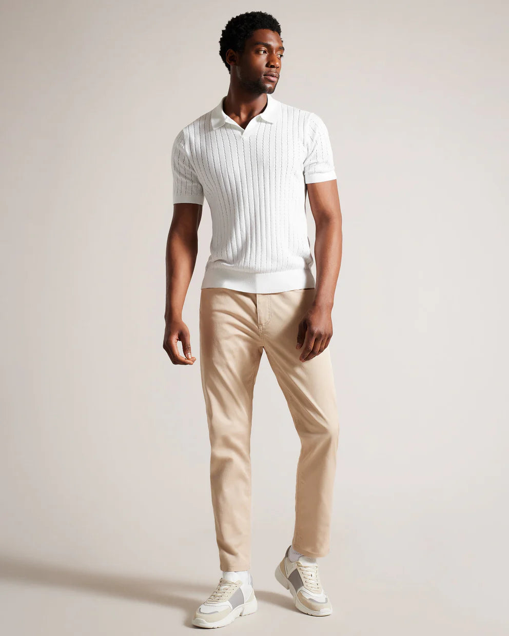 Ted Baker Botany Polo White