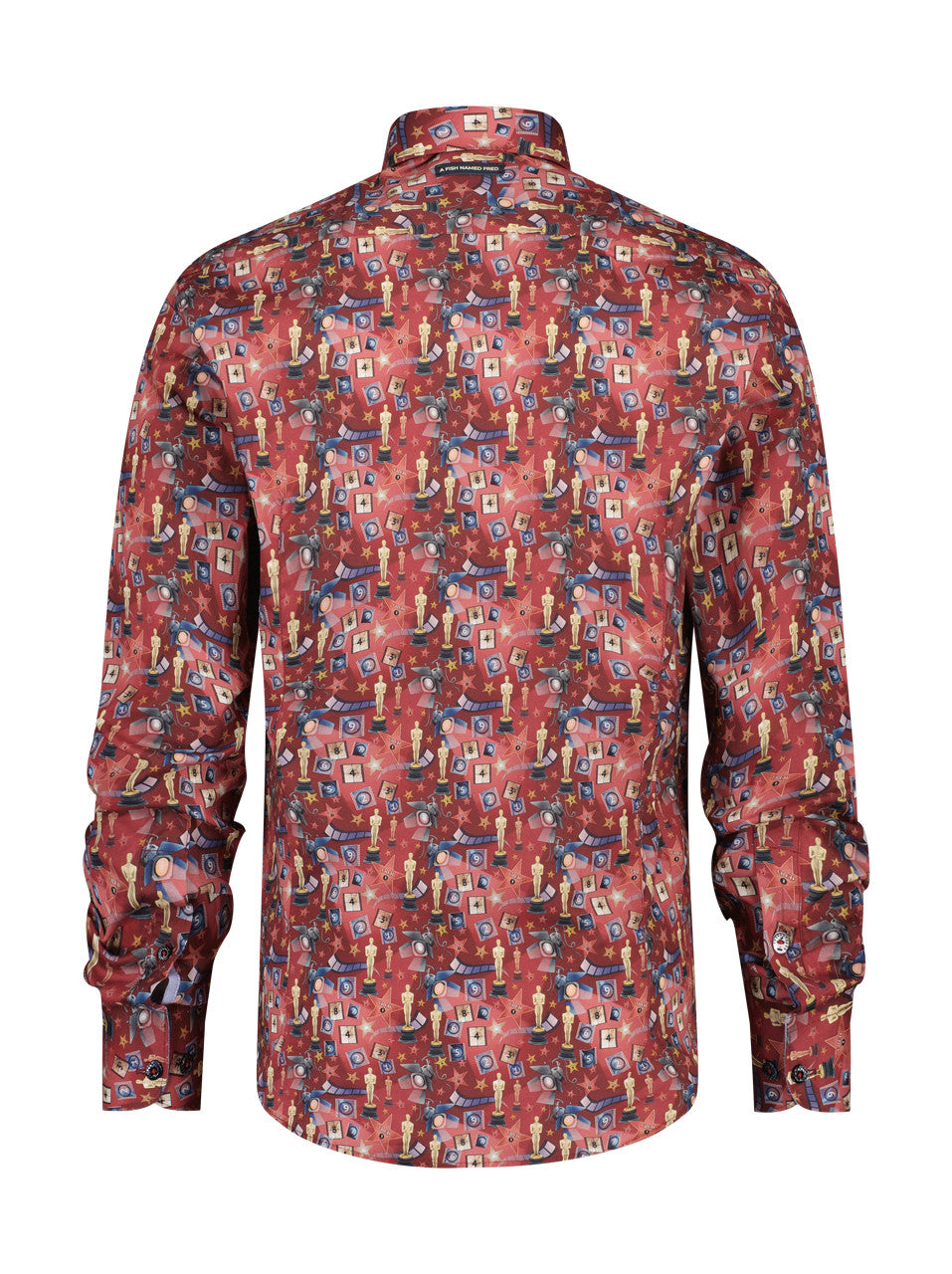 A Fish Named Fred Oscar Shirt Red