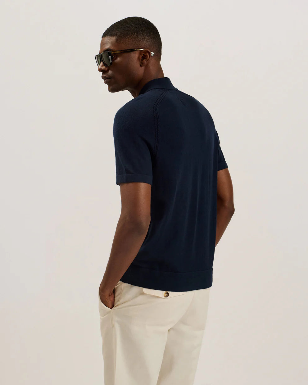 Ted Baker Peltz Polo Navy