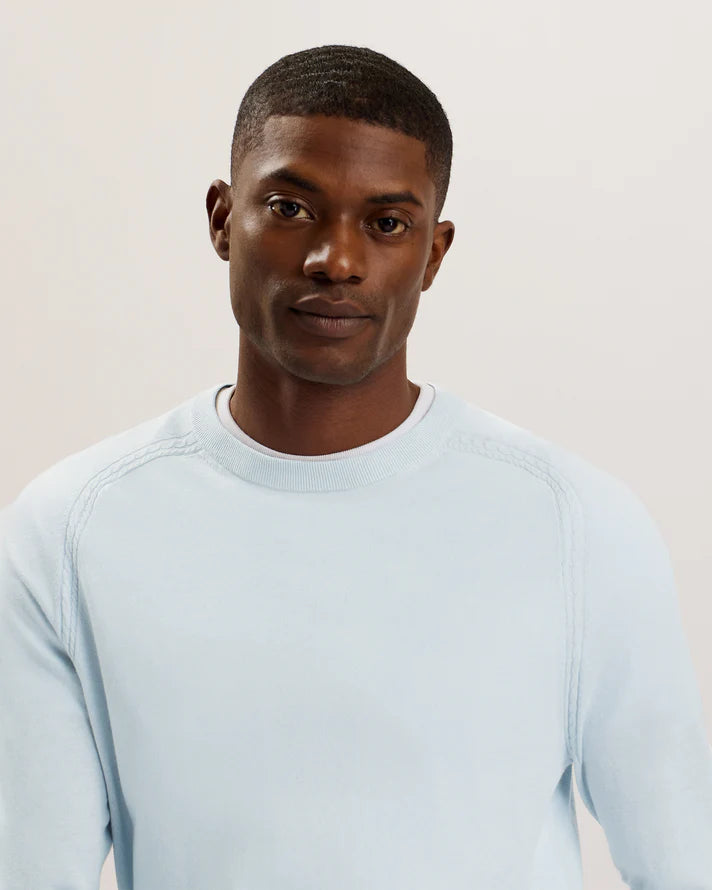 Ted Baker Tivol Pullover Pale Blue