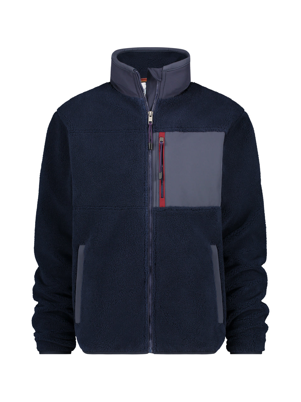 A Fish Named Fred Navy Polar Fleece Jacket