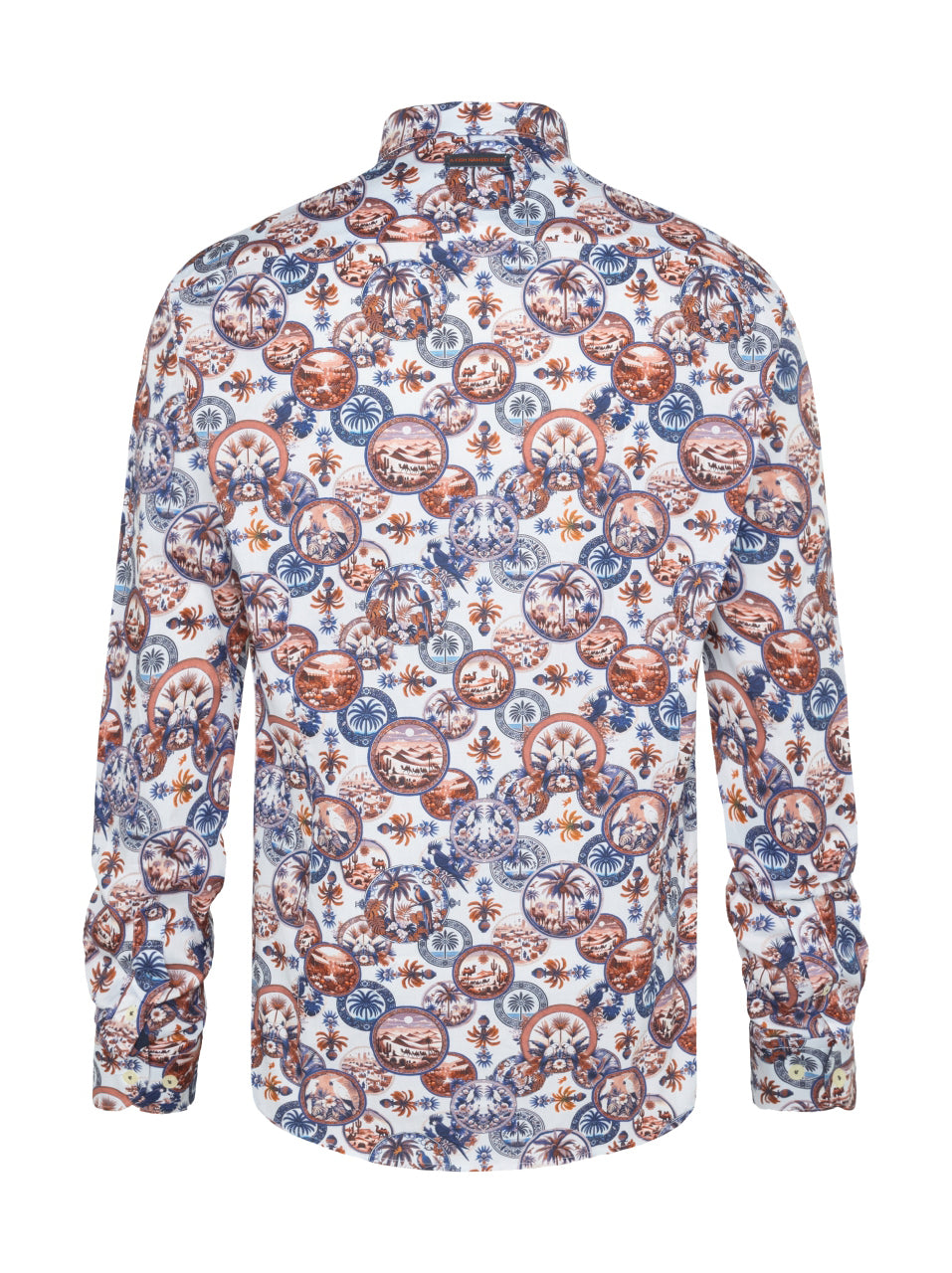 A Fish Named Fred LS Casual Shirt Desert