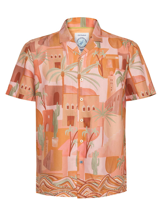 A Fish Named Fred SS Casual Shirt Soft Pink