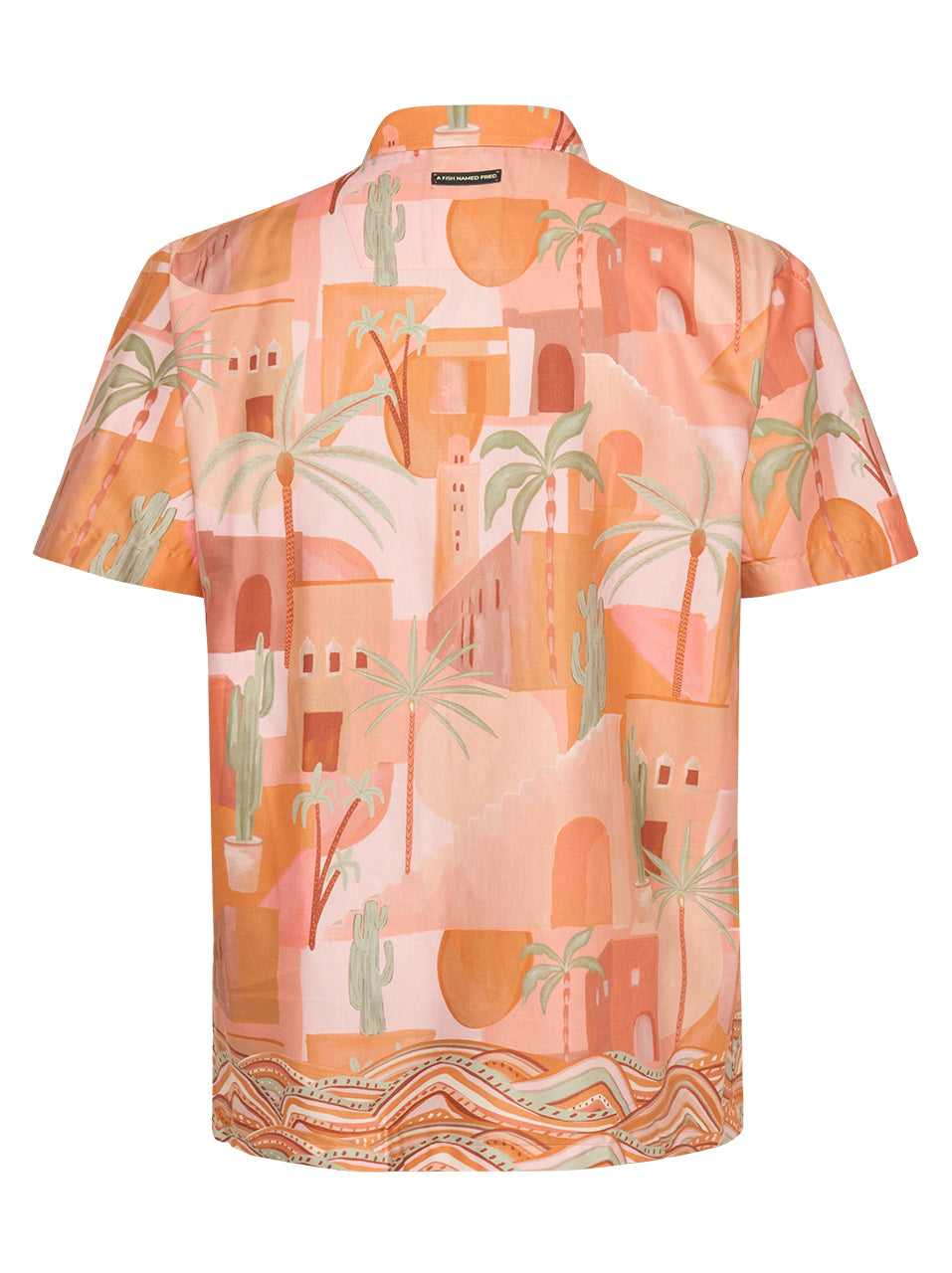 A Fish Named Fred SS Casual Shirt Soft Pink