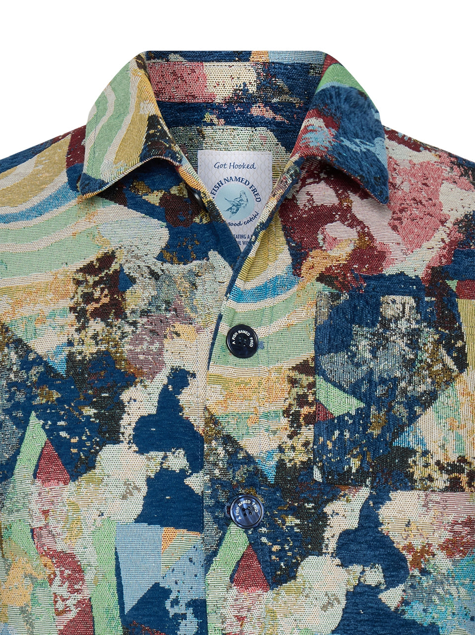A Fish Named Fred Casual Jacket Rainbow Multi