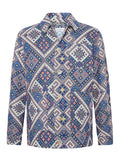 A Fish Named Fred Casual Jacket Cobalt
