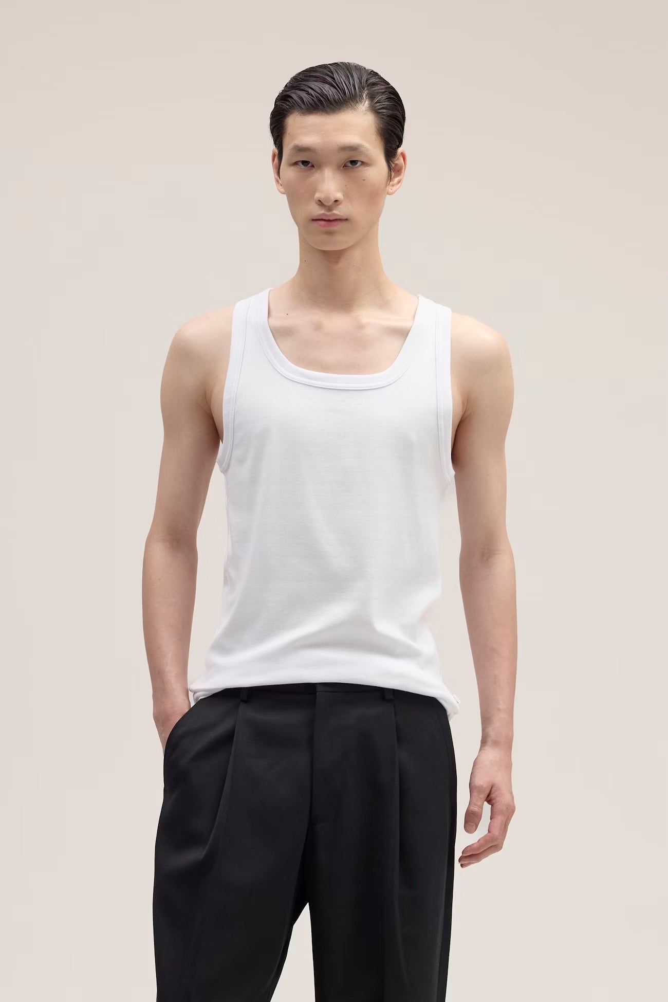 NN07 Mick Tank Top White
