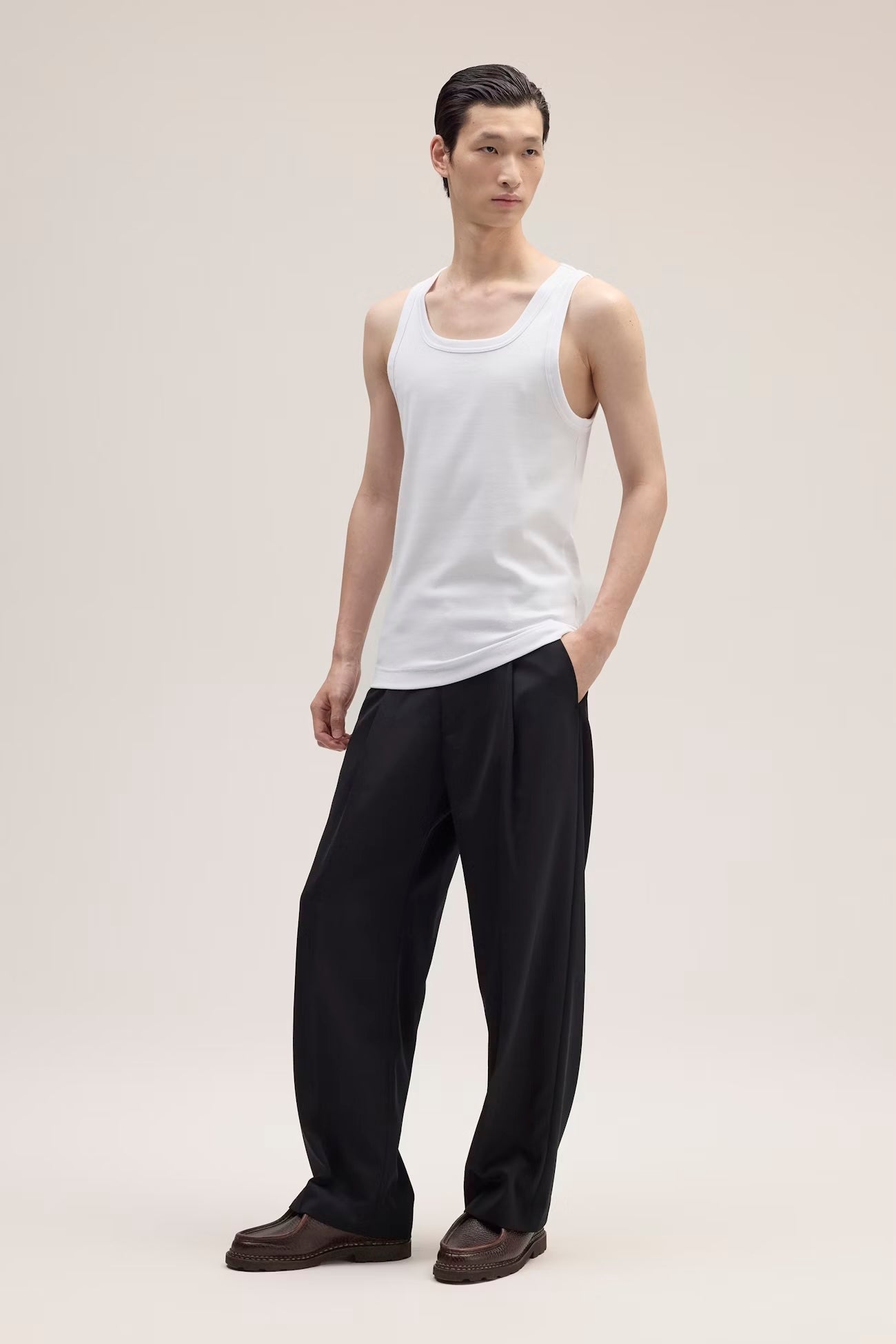 NN07 Mick Tank Top White