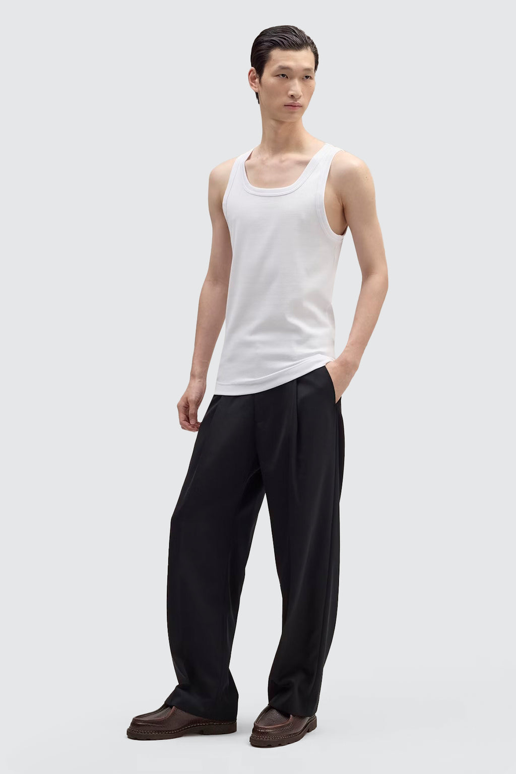 NN07 Mick Tank Top White