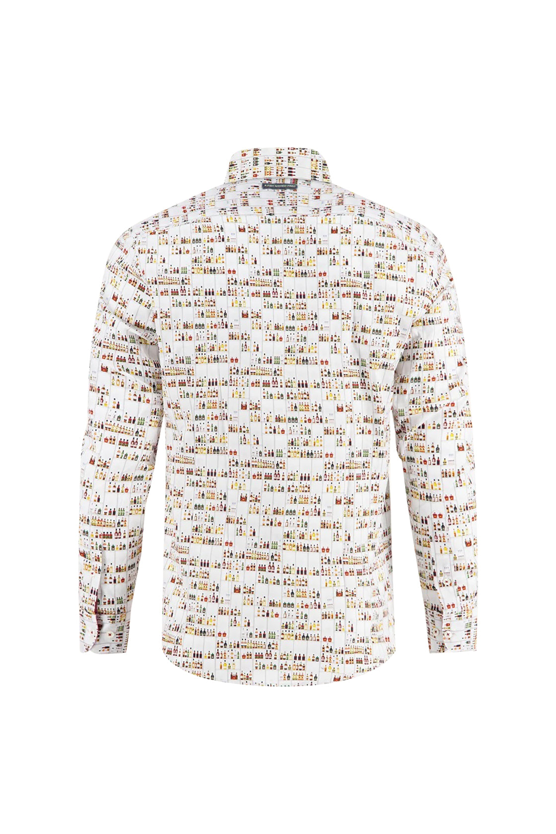 A Fish Named Fred Liquor Store LS Shirt Off-White