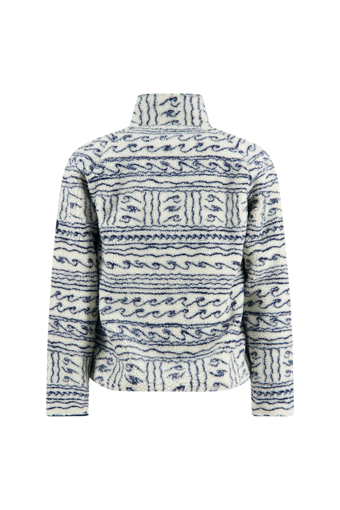 A Fish Named Fred Fleece Jacket Off-White