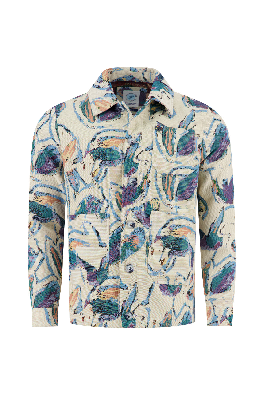 A Fish Named Fred Art Casual Jacket Multi