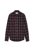 NN07 Deon 5465 Button Up LS Shirt Marine Check