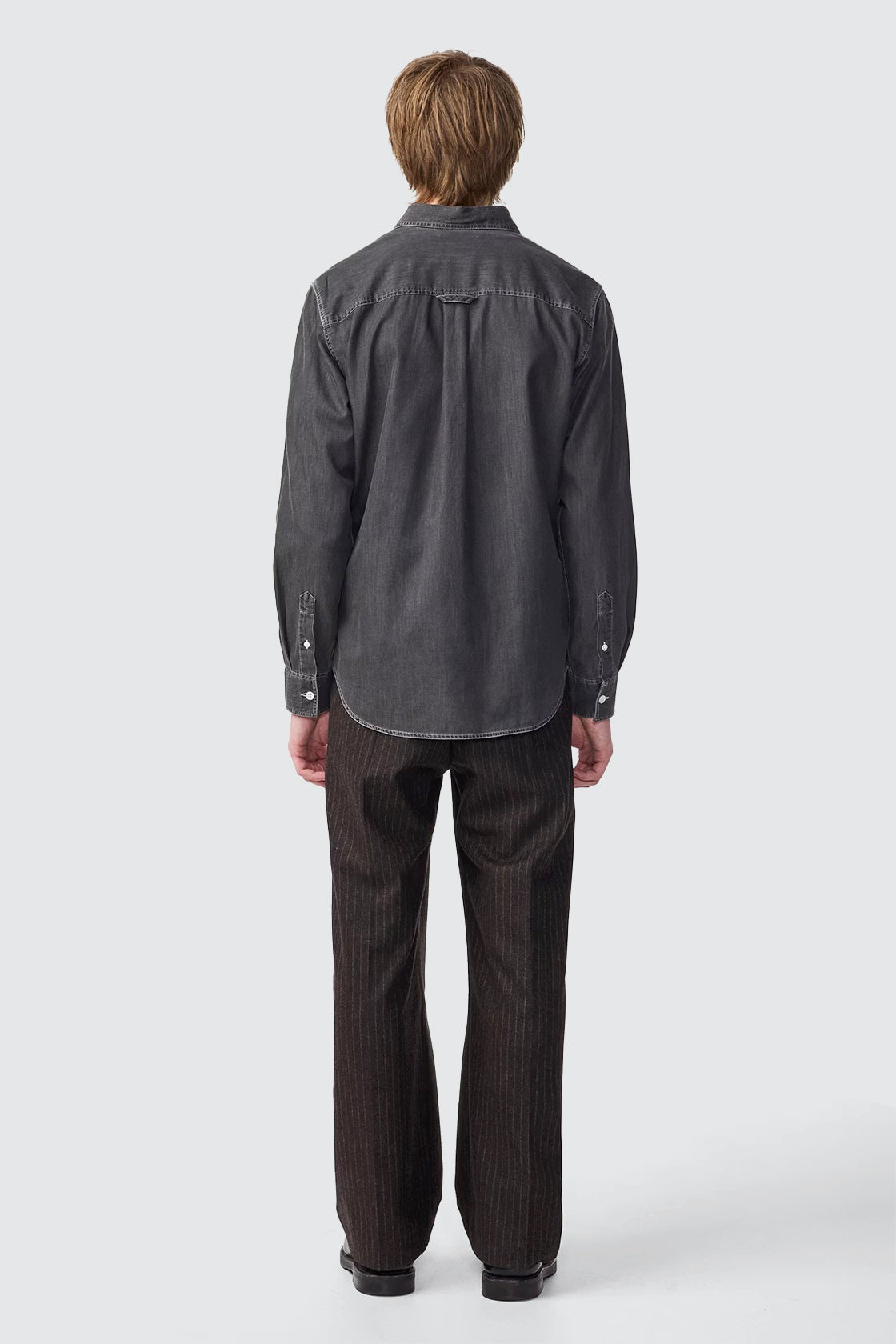 NN07 Colby 5765 Denim LS Shirt Grey Denim