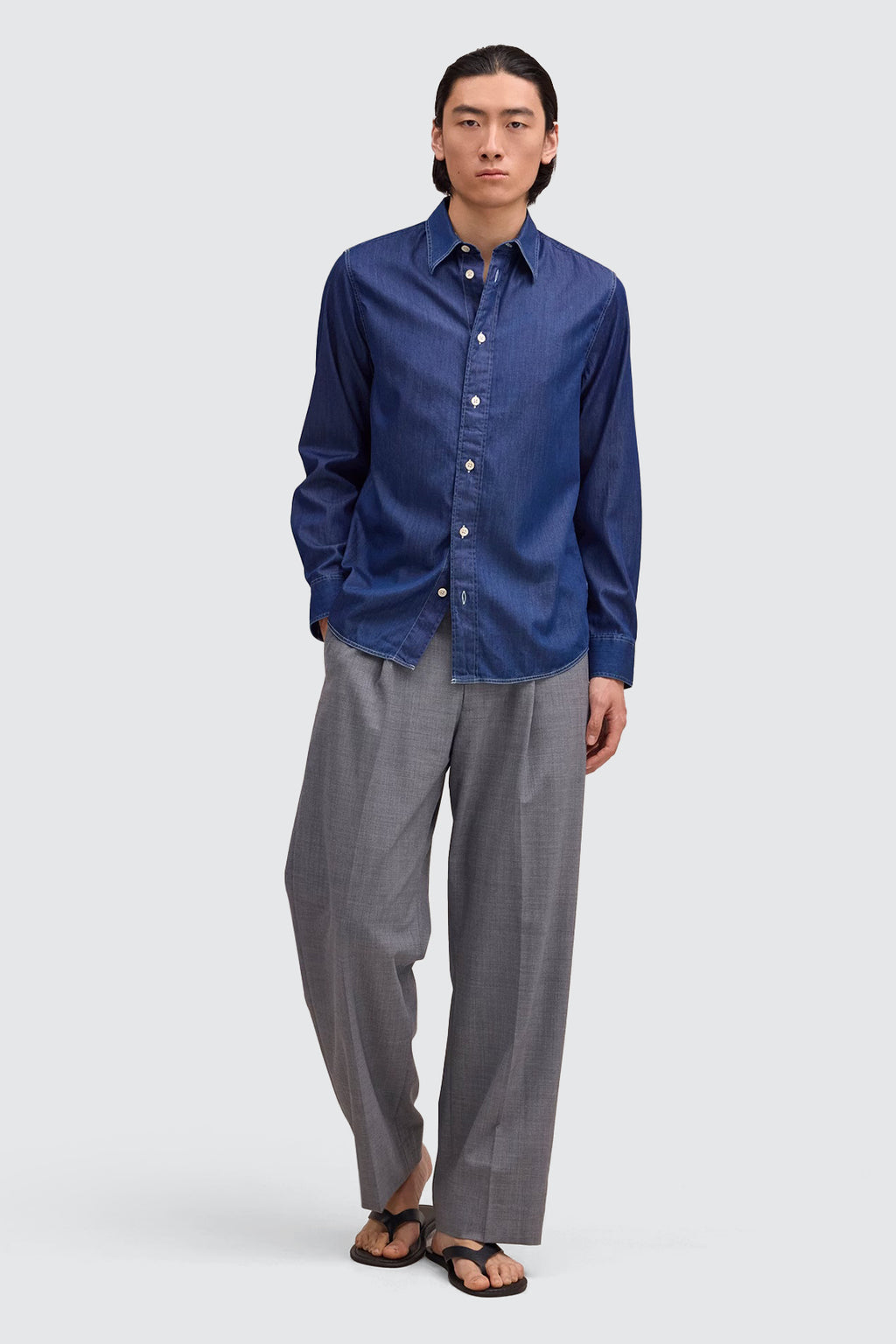 NN07 Colby 5765 Denim LS Shirt Medium Indigo