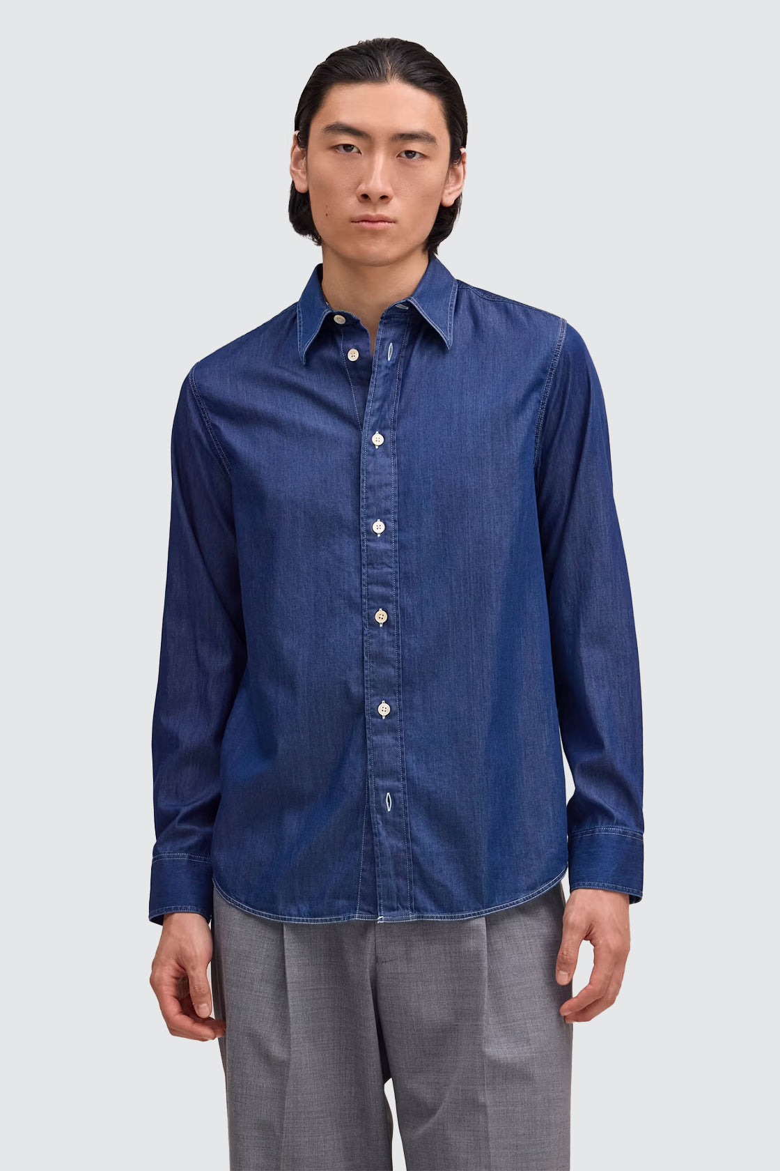 NN07 Colby 5765 Denim LS Shirt Medium Indigo