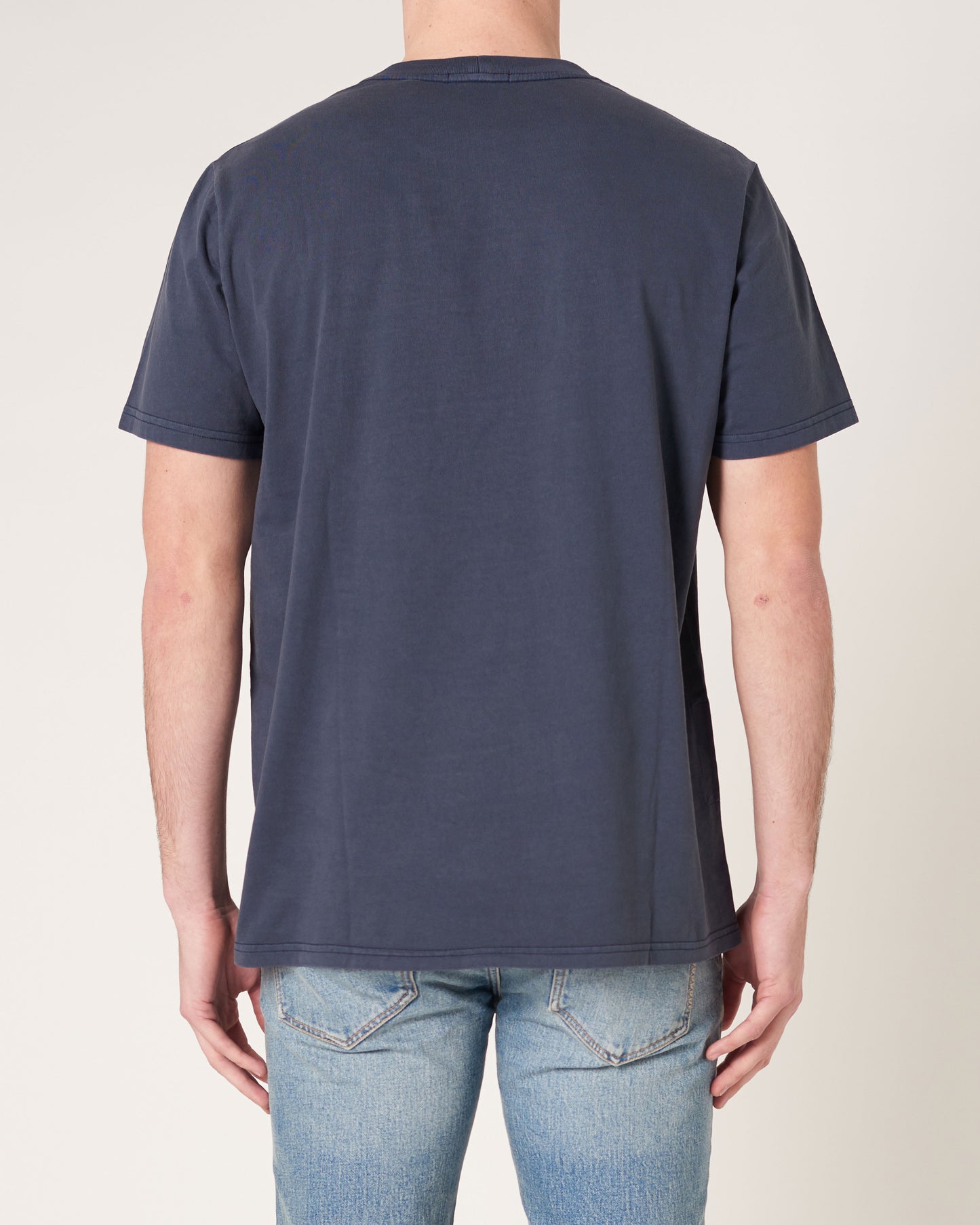 Neuw Organic Band Tee Dark Navy