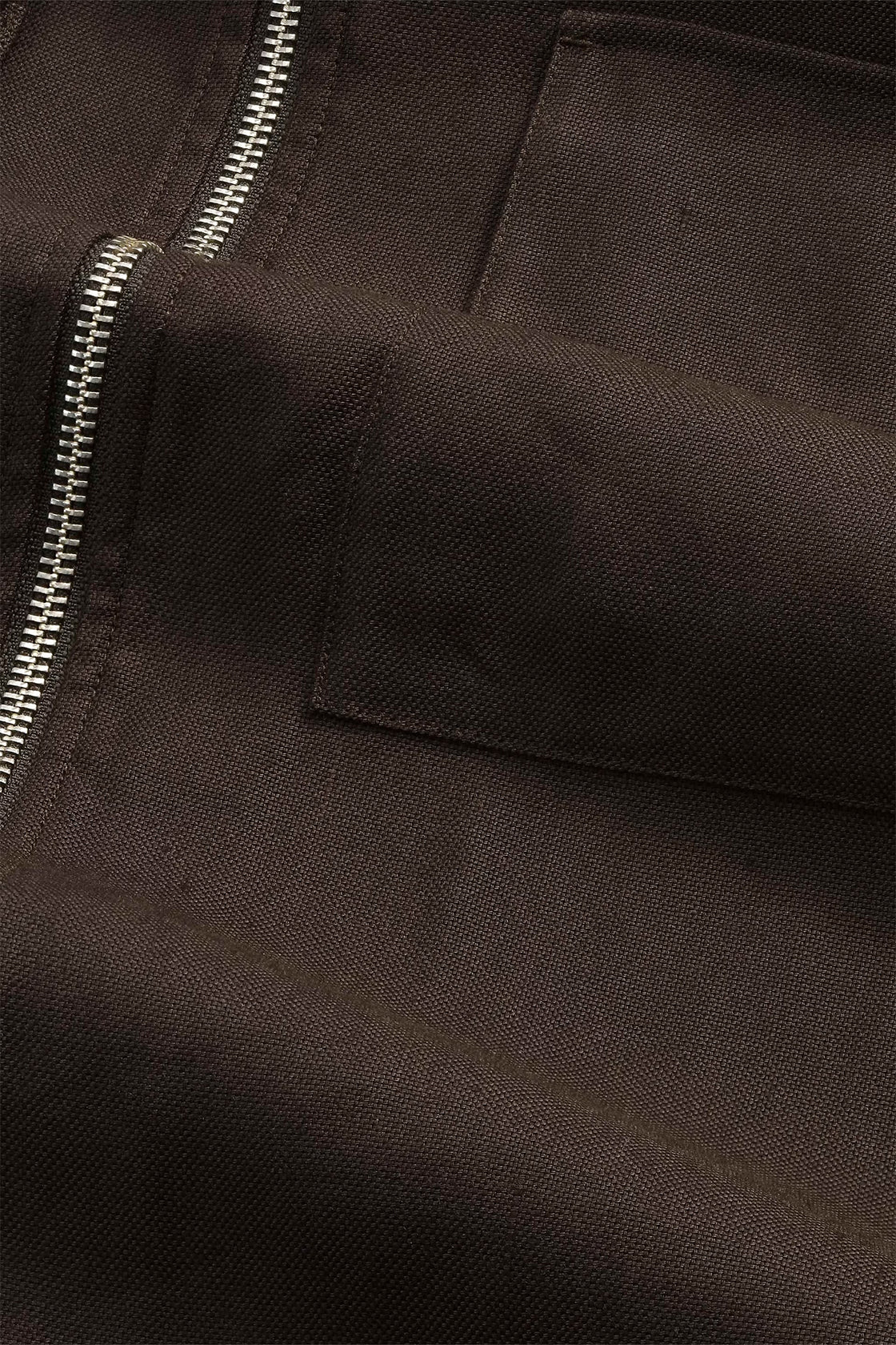 NN.07 1808 Alban Zip Jacket Deep Truffle