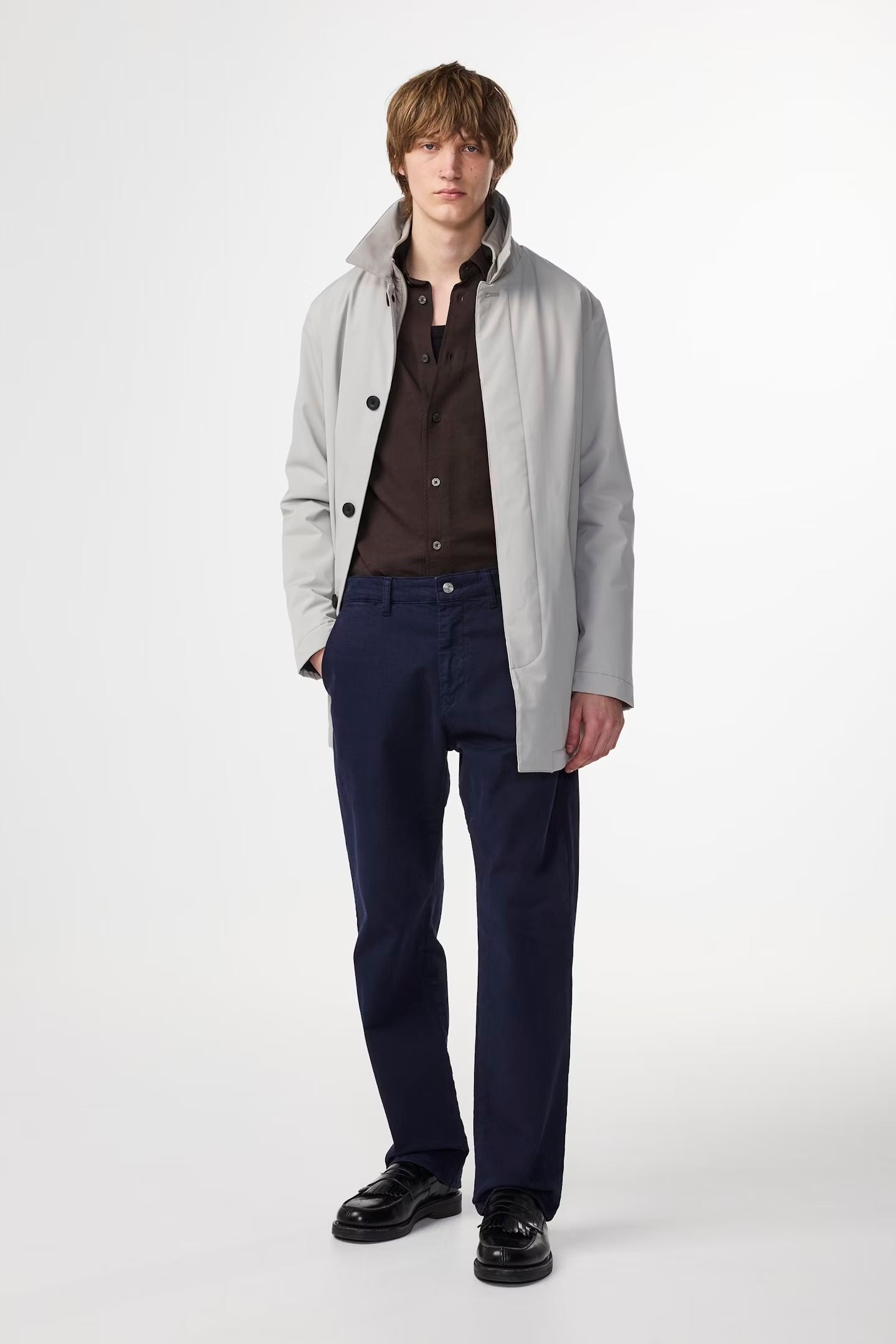 NN07 Aden Pant L32 Navy Blue