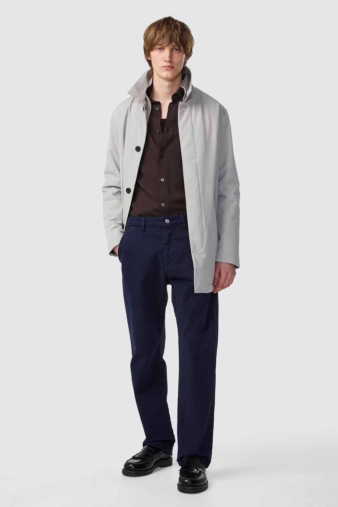 NN07 Aden Pant L34 Navy Blue