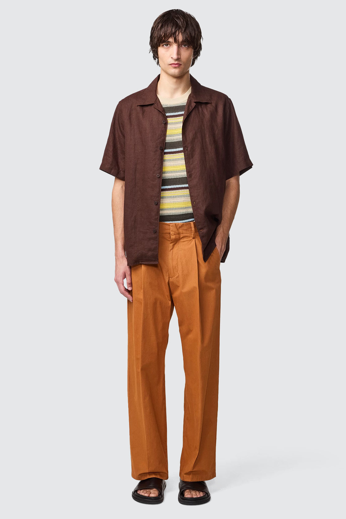 NN07 Kay Trouser L34 Caramel