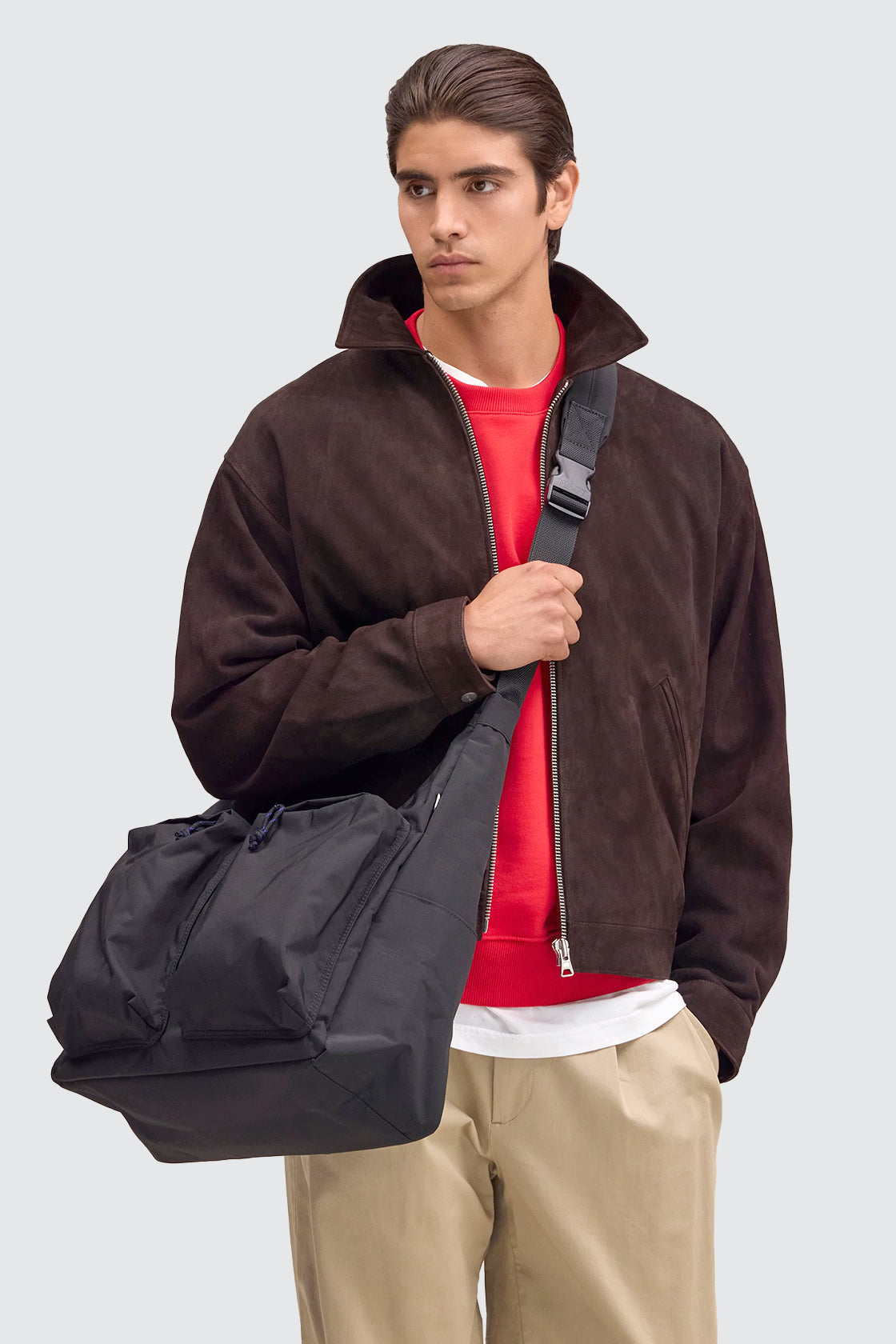 NN07 9019 Messenger Bag Black