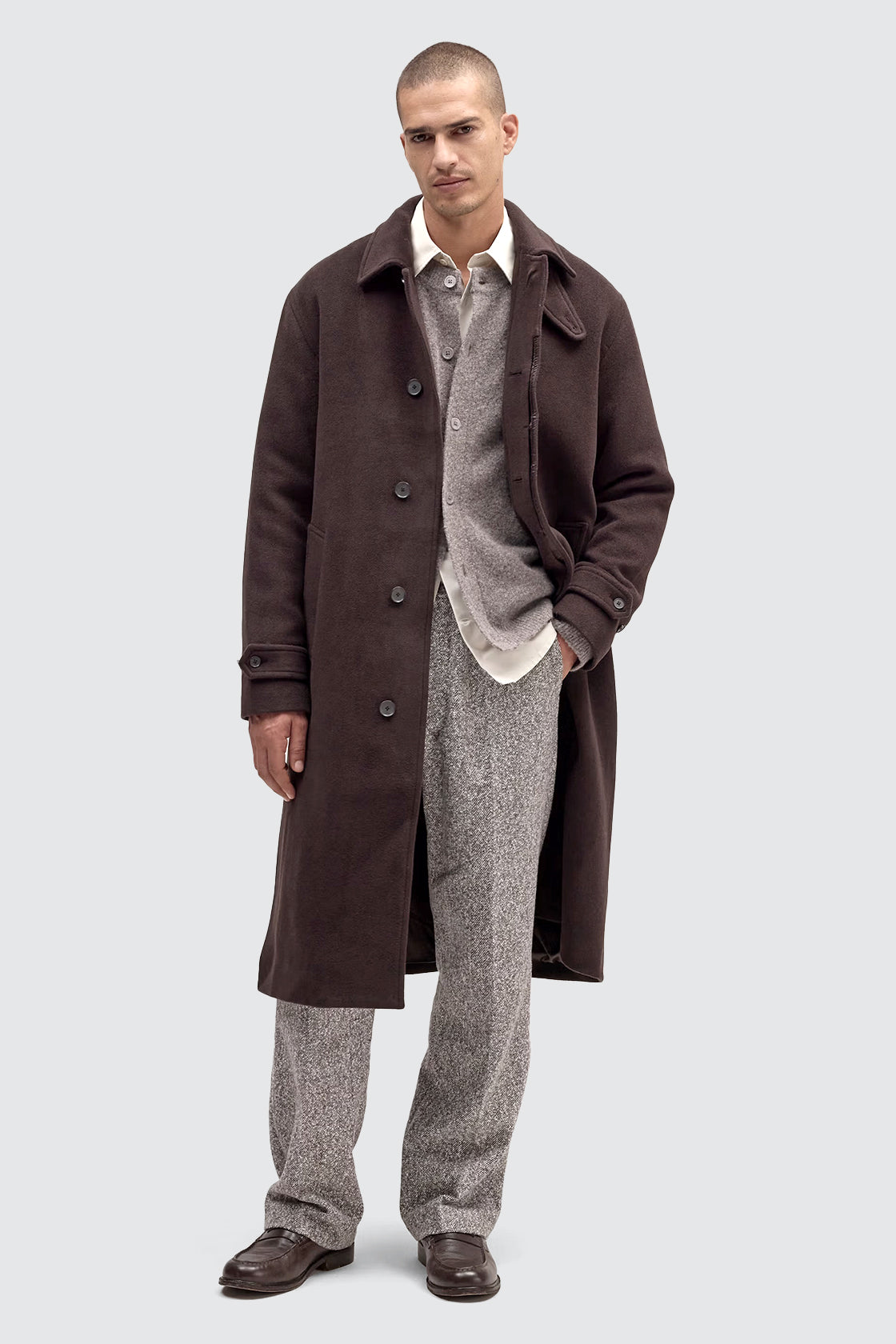 NN07 8448 Gibson Heavyweight Coat Demitasse