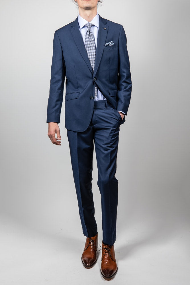 Routleys Bond Suit Jacket Deep Blue