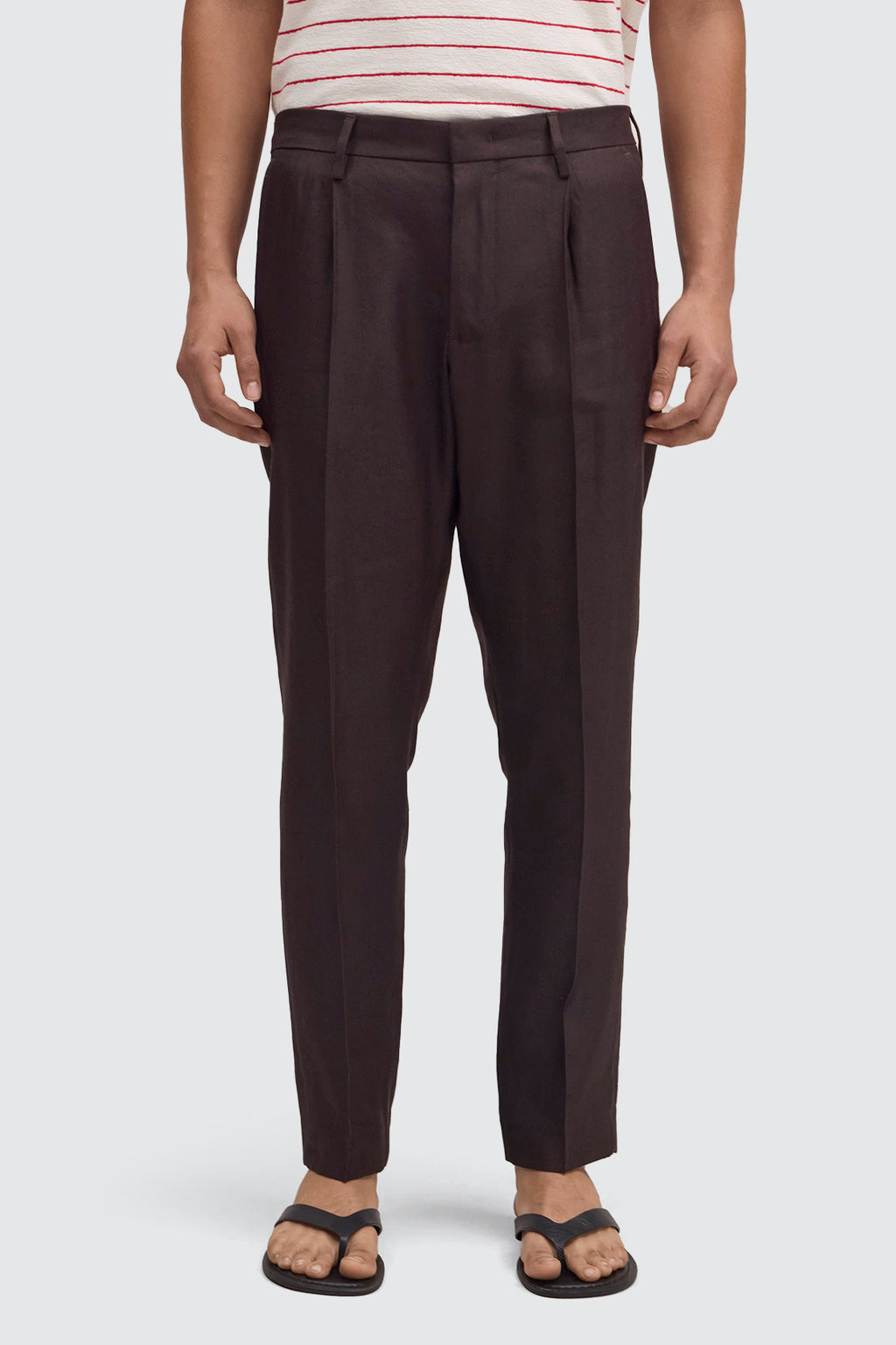 NN.07 1808 Bill Trouser 32L Deep Truffle