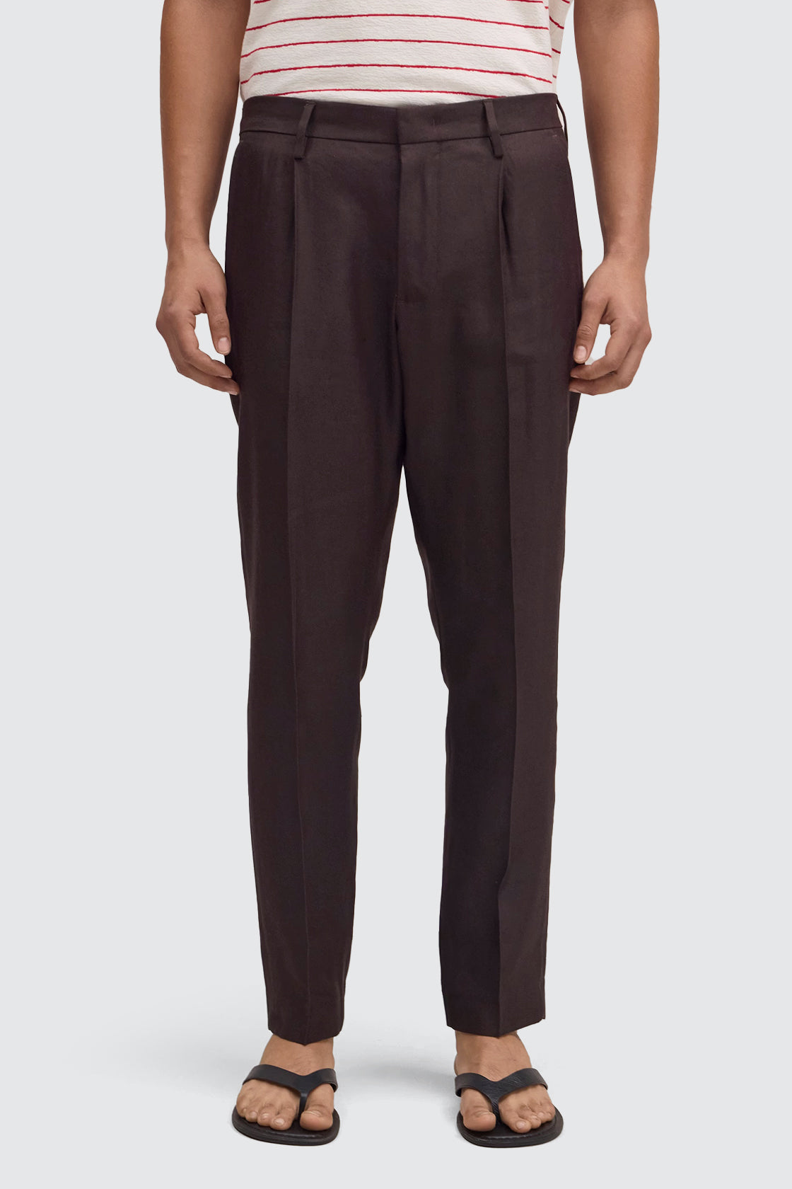 NN.07 1808 Bill Trouser 32L Deep Truffle