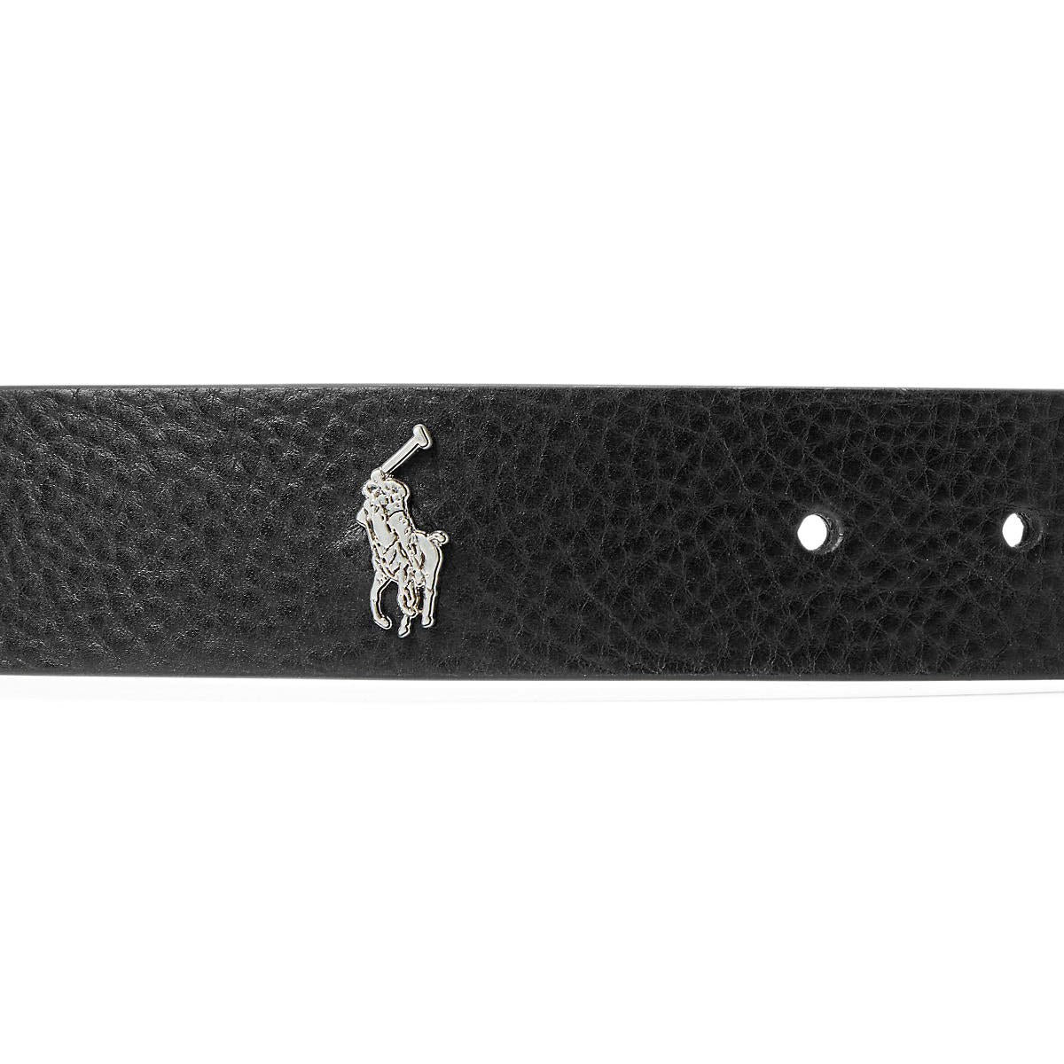 Polo Ralph Lauren Dress Leather Belt Black