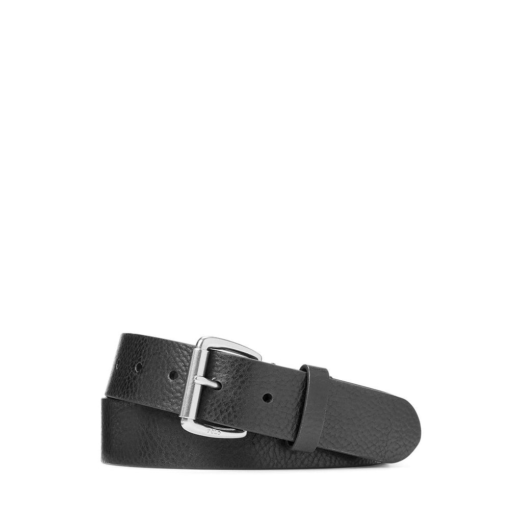 Polo Ralph Lauren Dress Leather Belt Black