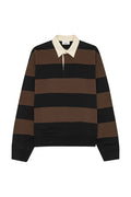 NN.07 30043 David LS Polo Brown Stripe