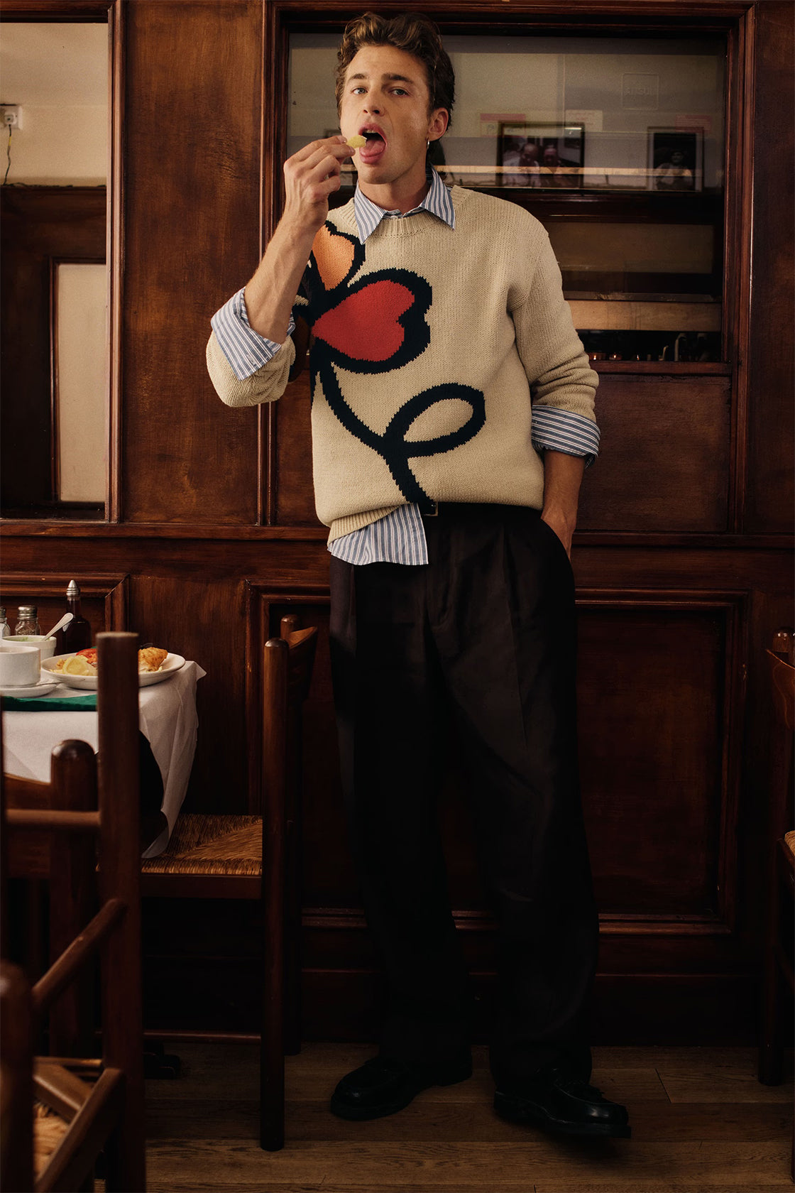 NN.07 60029 Todd Chunky Knit Ecru