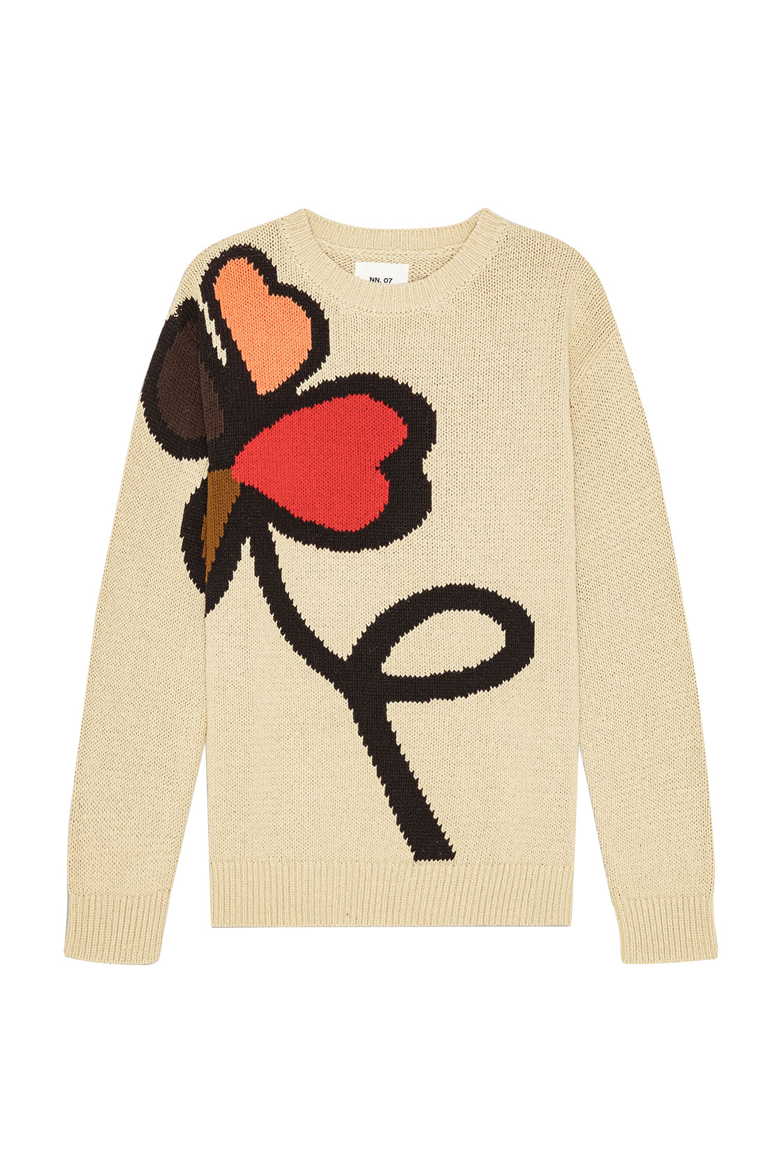 NN.07 60029 Todd Chunky Knit Ecru