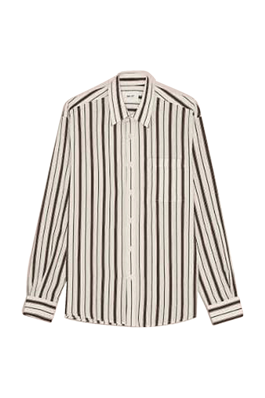 NN.07 50039 Deon LS Shirt Deep Truffle