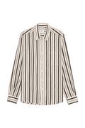 NN.07 50039 Deon LS Shirt Deep Truffle