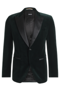Hugo Boss Hutson Tux Jacket Open Green