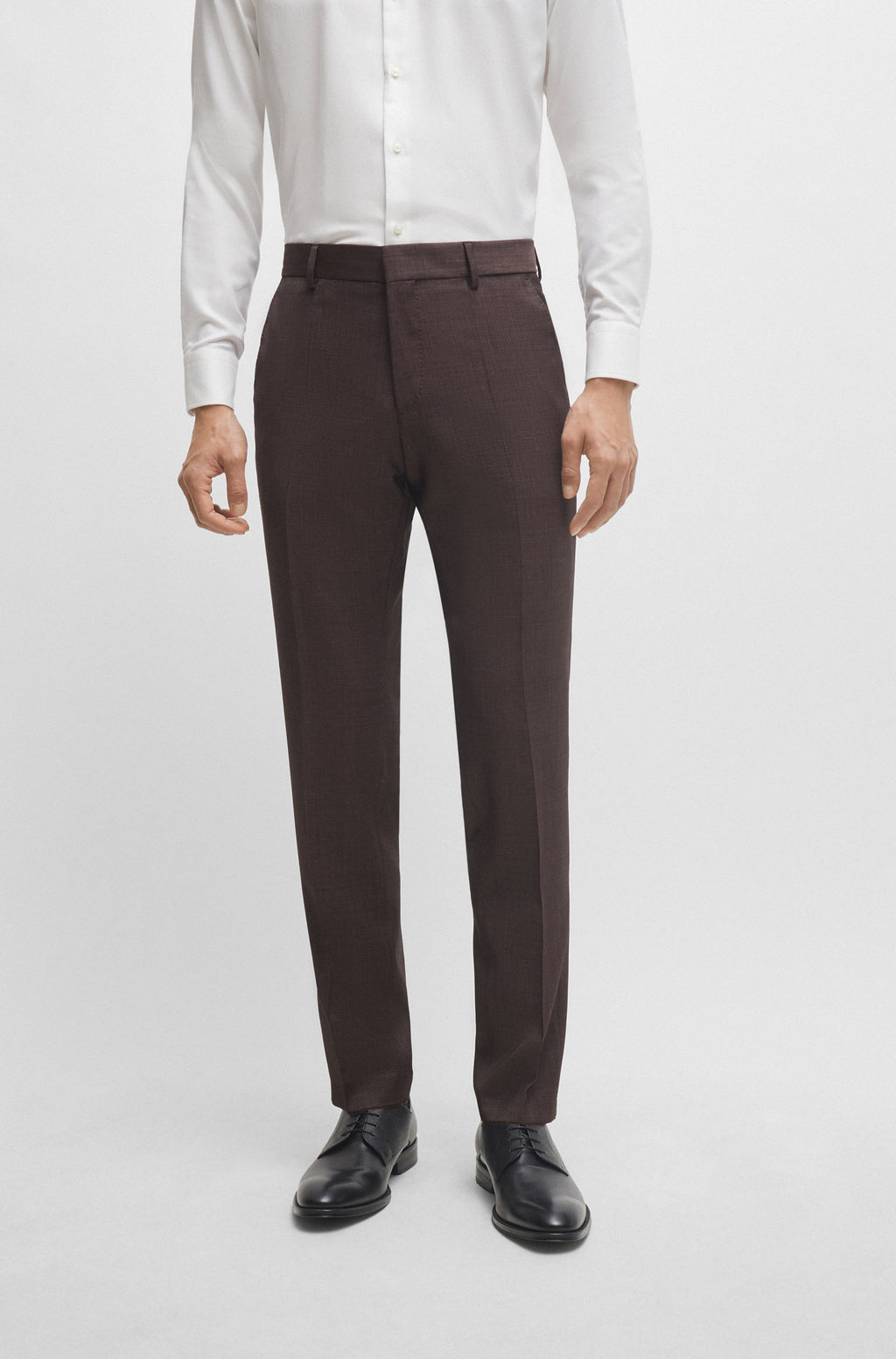Hugo Boss H-Huge 3pc Suit Dk Red