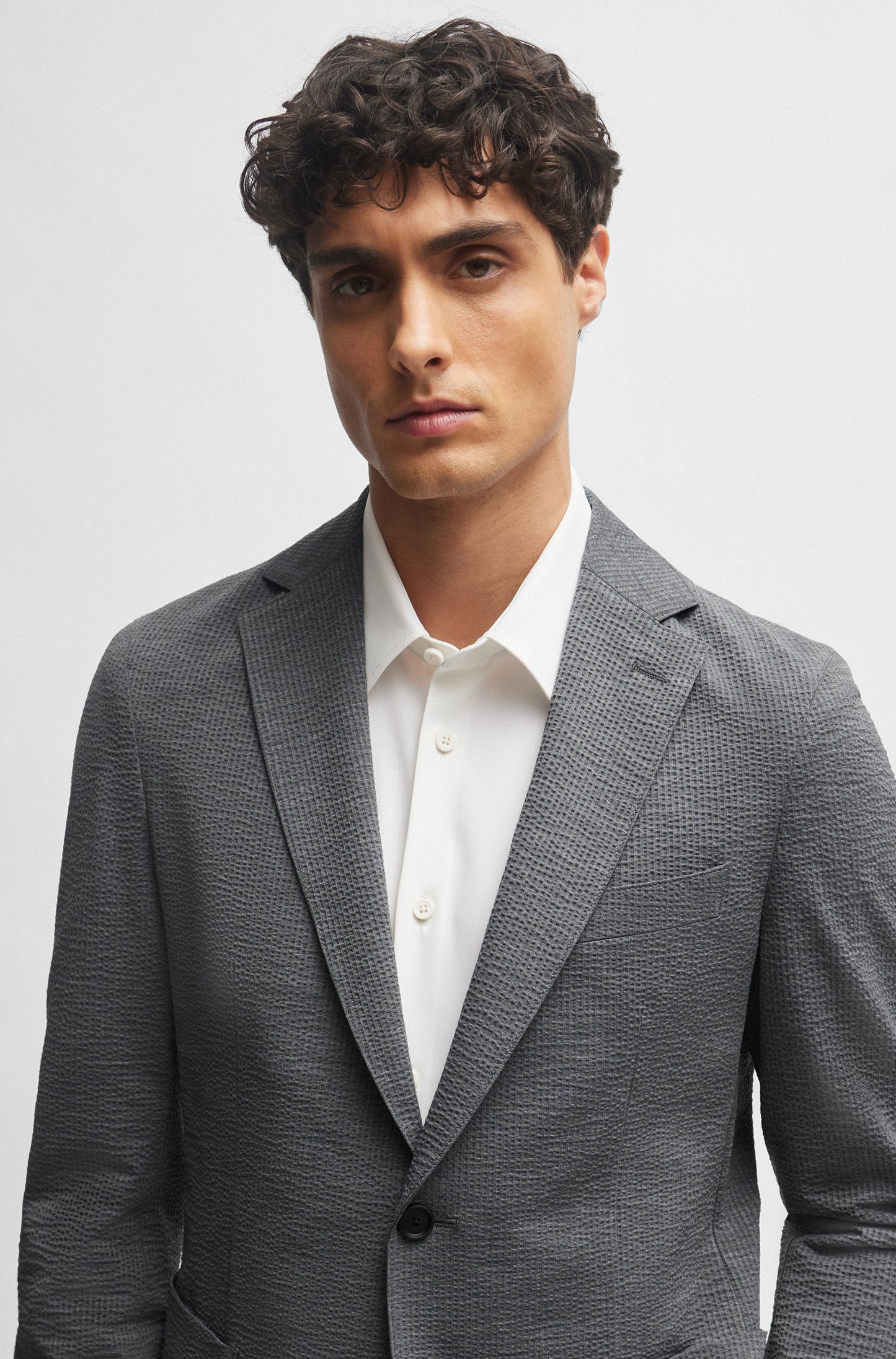 Hugo Boss P-Hanry Genius Suit Silver
