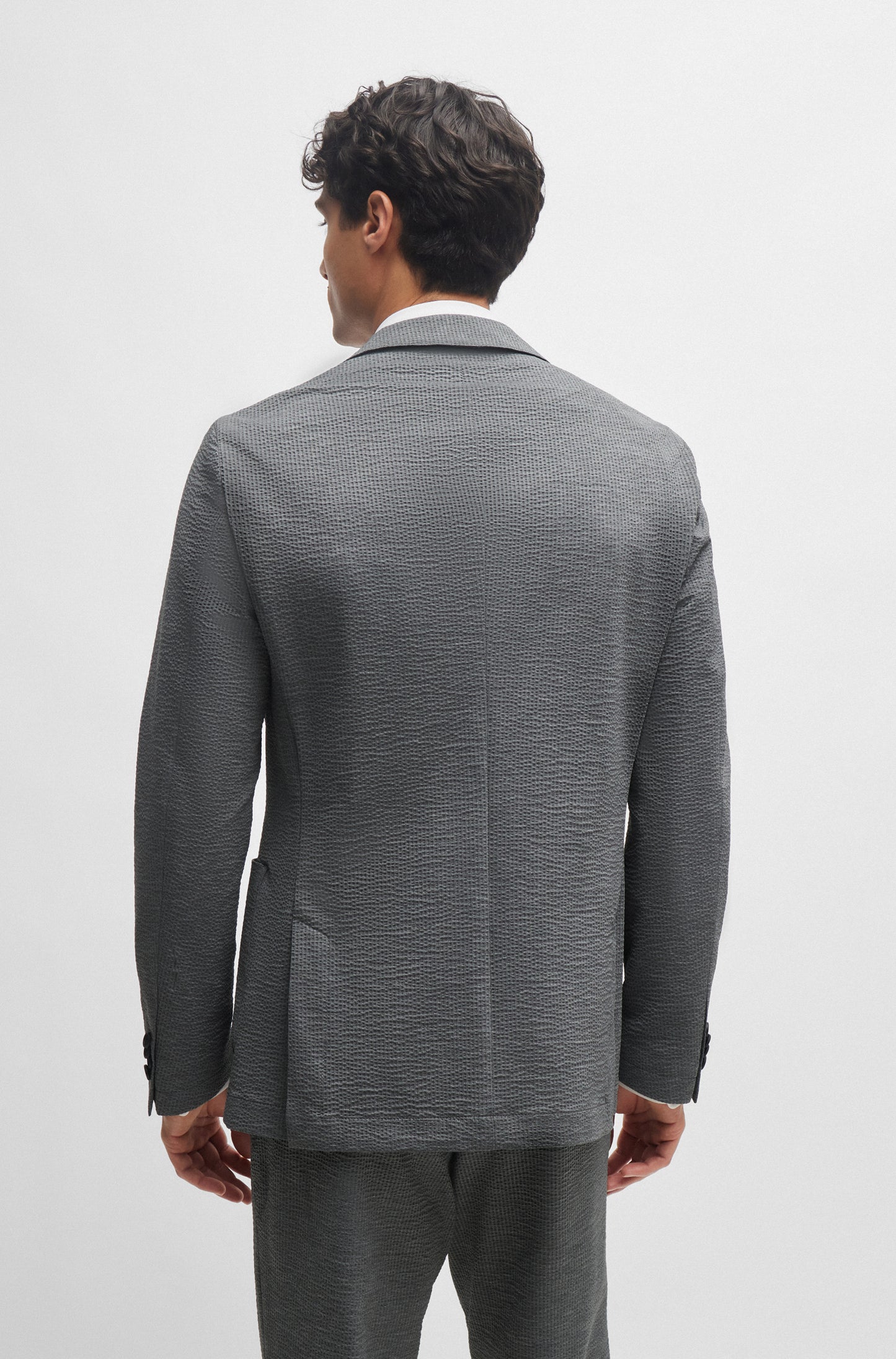 Hugo Boss P-Hanry Genius Suit Silver