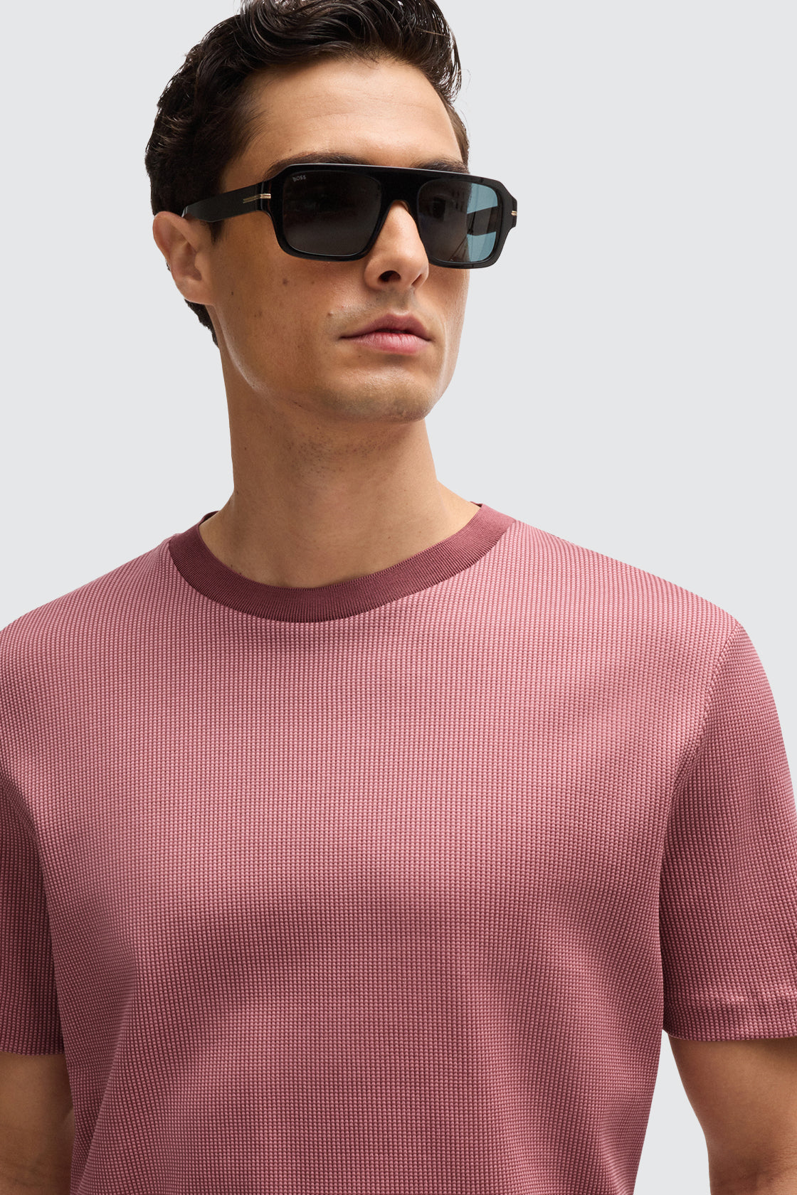 Hugo Boss Tiburt T-Shirt Open Red