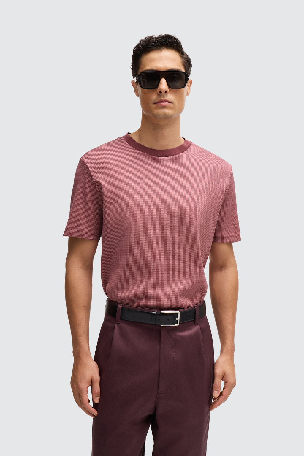 Hugo Boss Tiburt T-Shirt Open Red