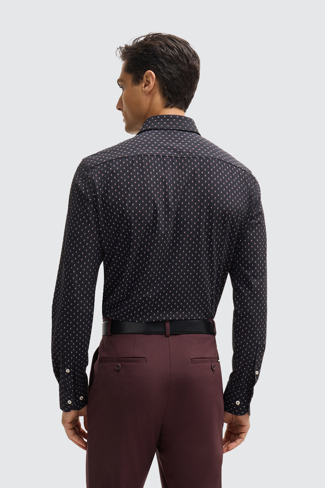 Hugo Boss Hank Kent Slim Shirt Black
