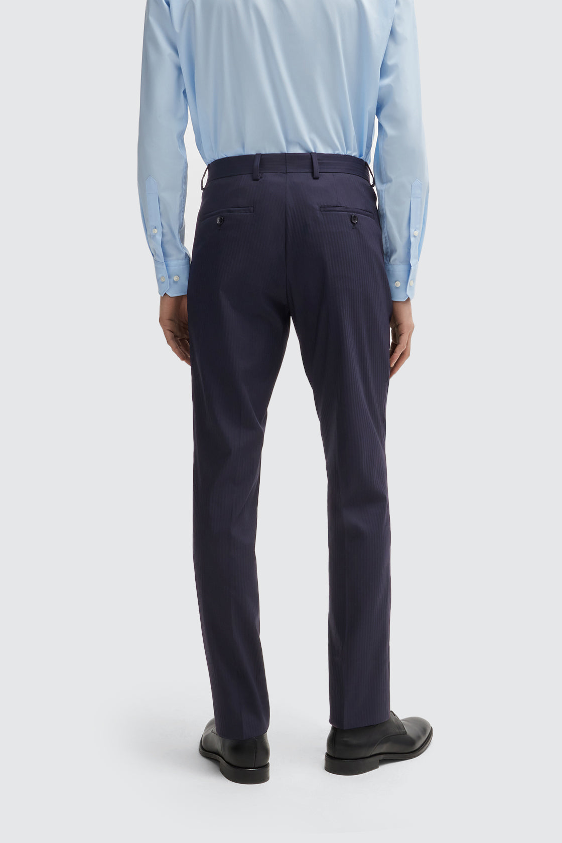 Hugo Boss Huge Peak Suit Dark Blue
